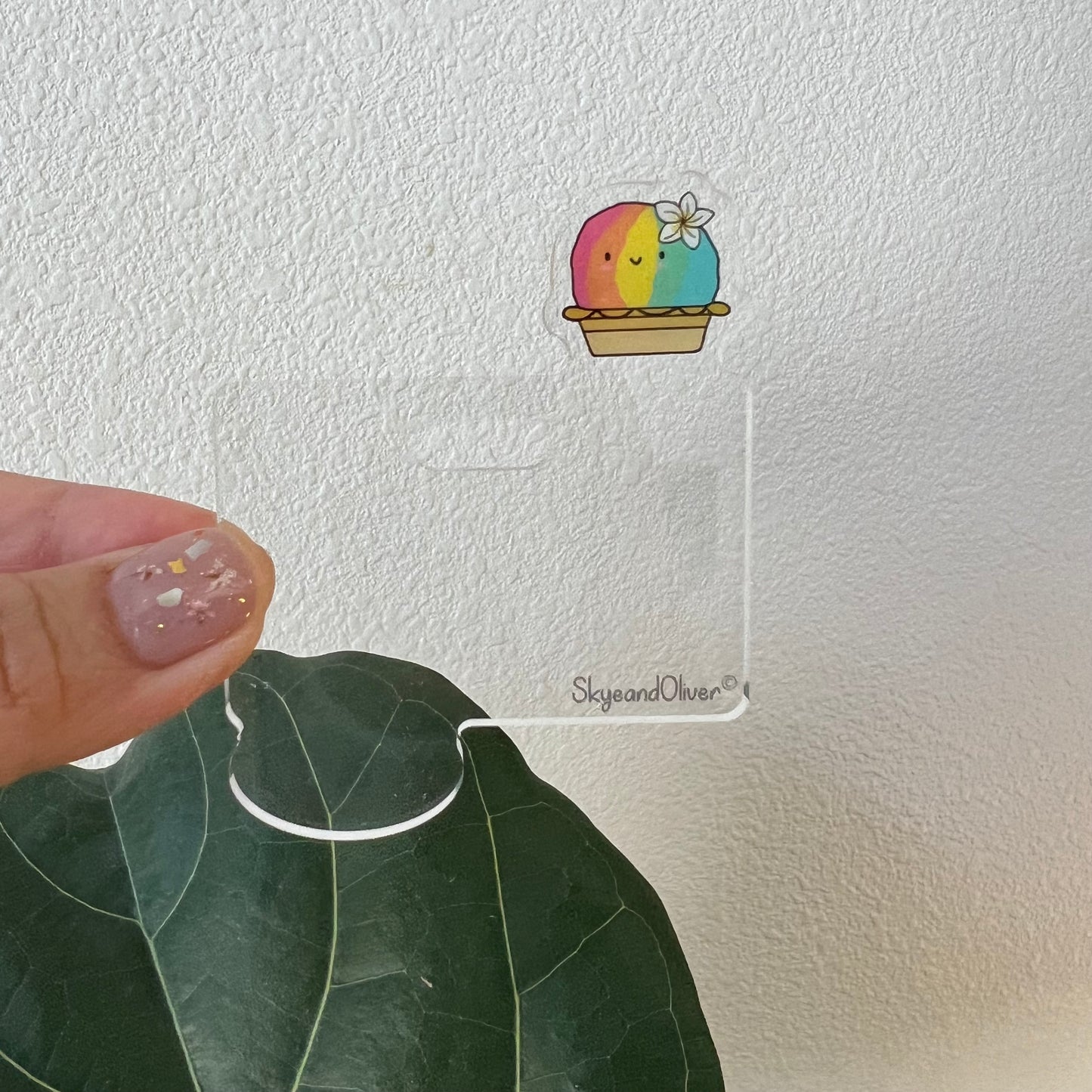 VERTICAL Badge Topper: SHAVED ICE