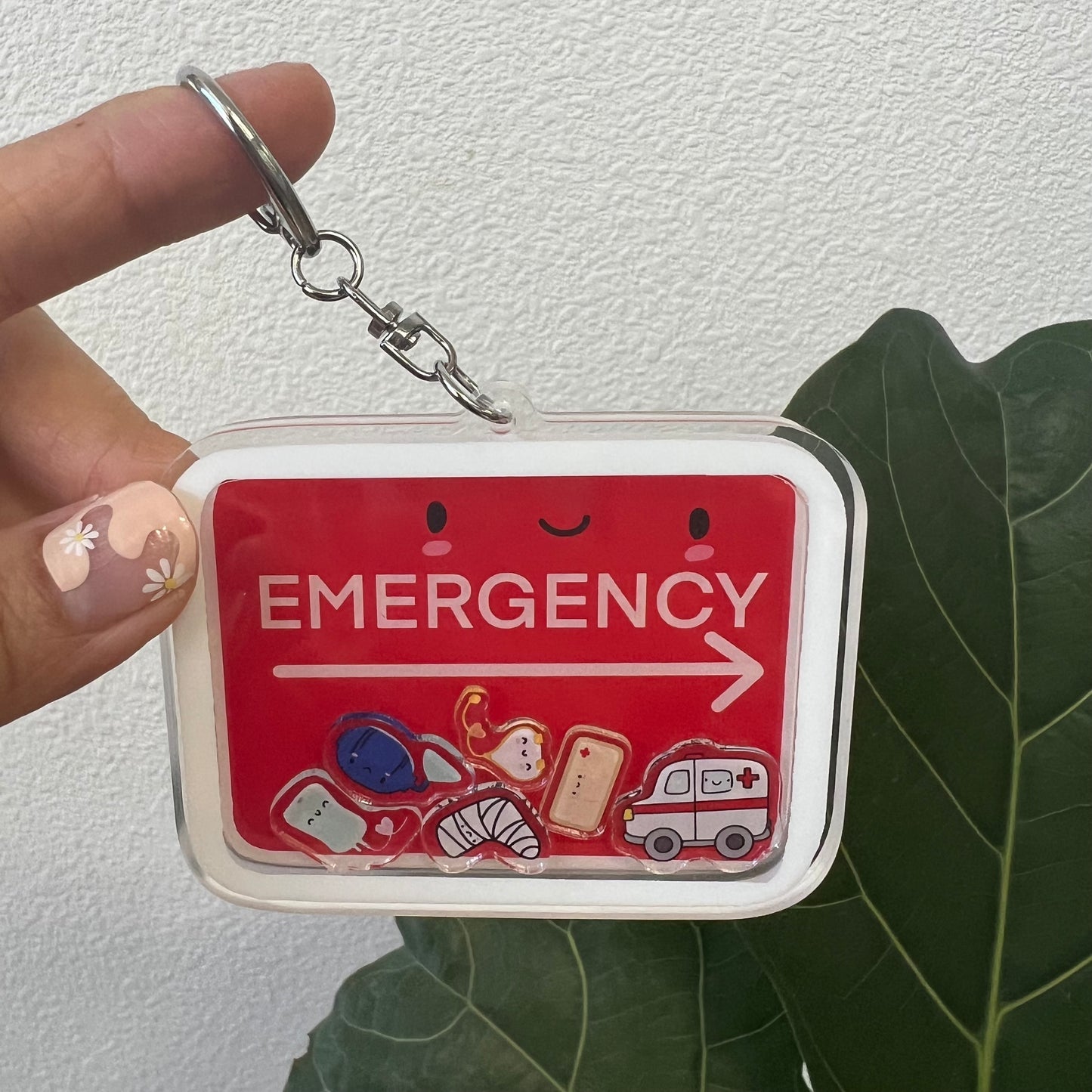 Emergency Shaker Keychain