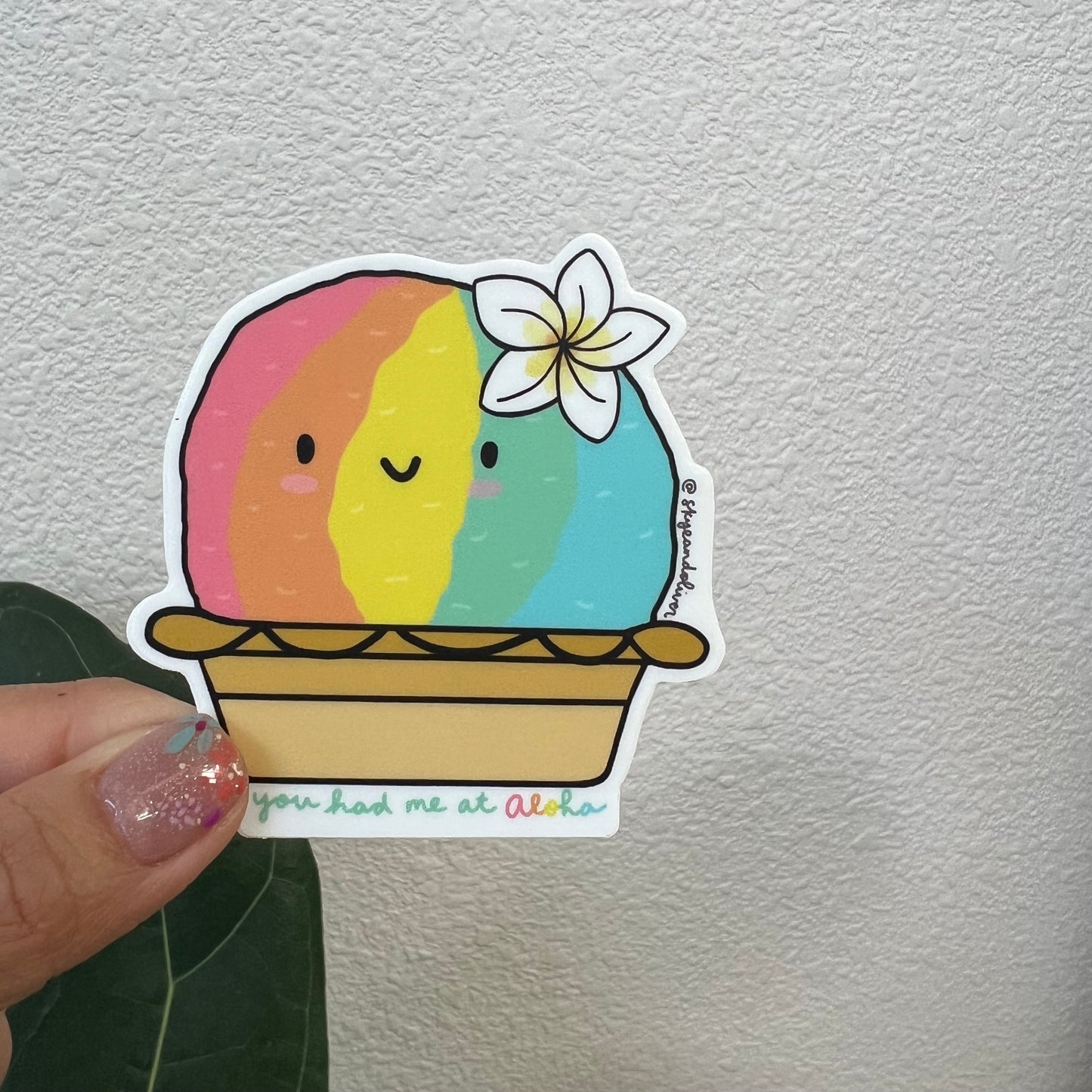 SHAVED ICE Sticker