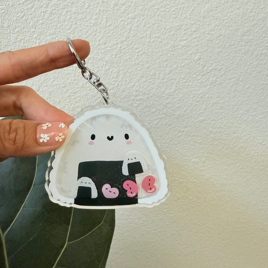 Onigiri Shaker Keychain