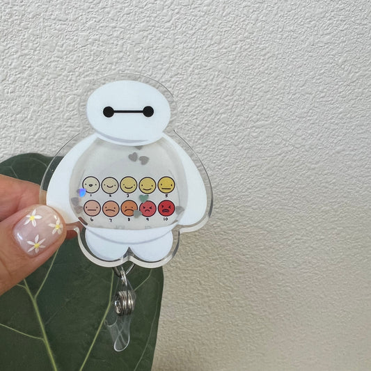 Liquid Badge Reel: Pain Scale