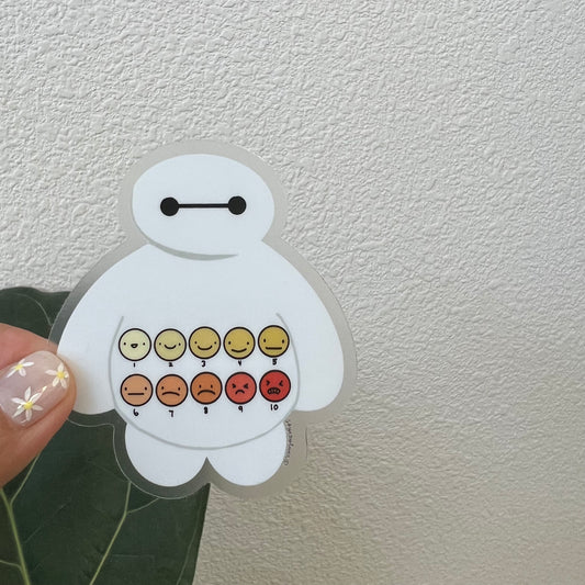 PAIN SCALE Sticker