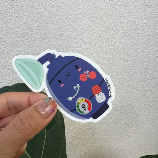 AMBU BAG Sticker