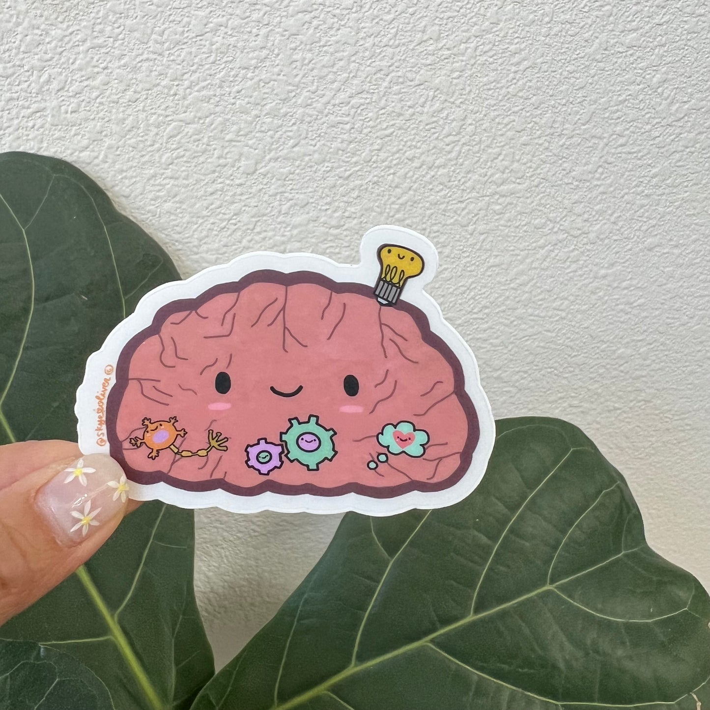 BRAIN Sticker