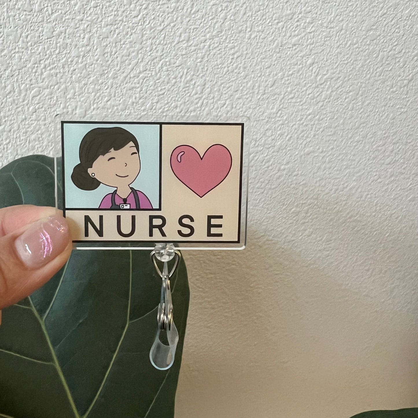 Nurse ID Badge Reel