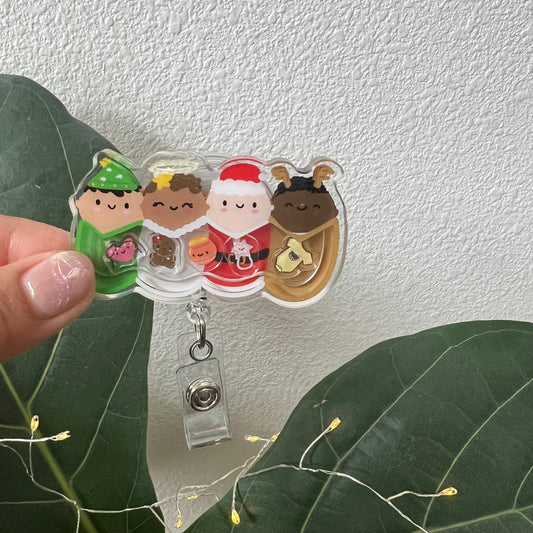 SHAKER Badge Reel: HOLIDAY Babies