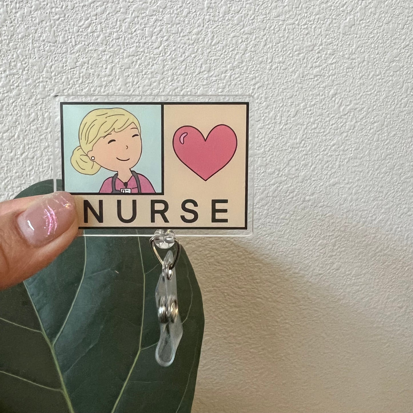 Nurse ID Badge Reel