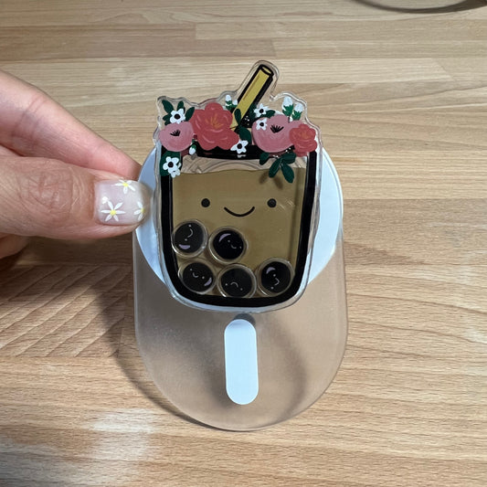 Flower Boba Mag Safe Phone Grip