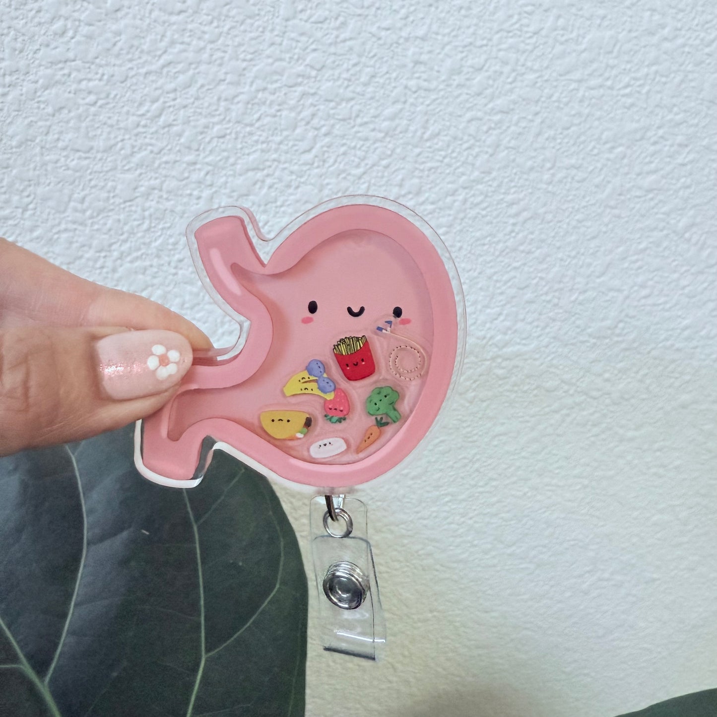 Liquid Badge Reel: Stomach