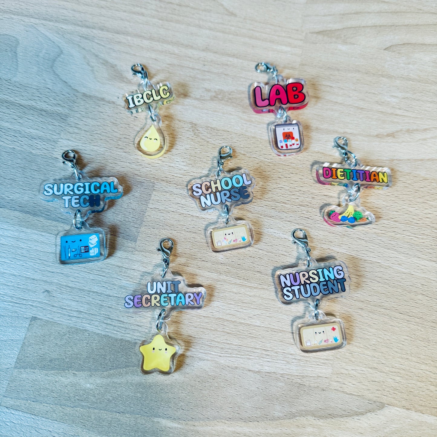 SPECIALTY CHARMS: choose one