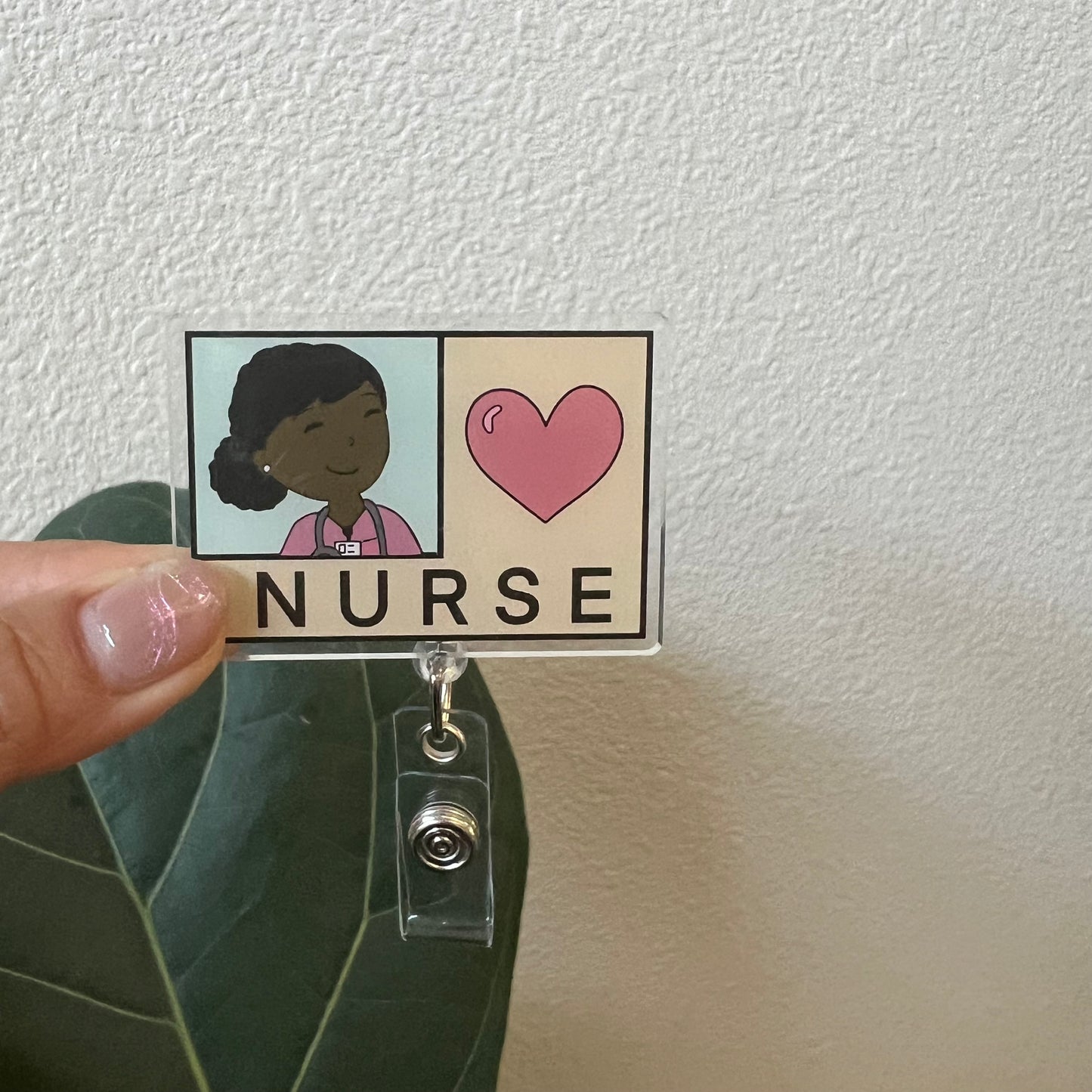 Nurse ID Badge Reel