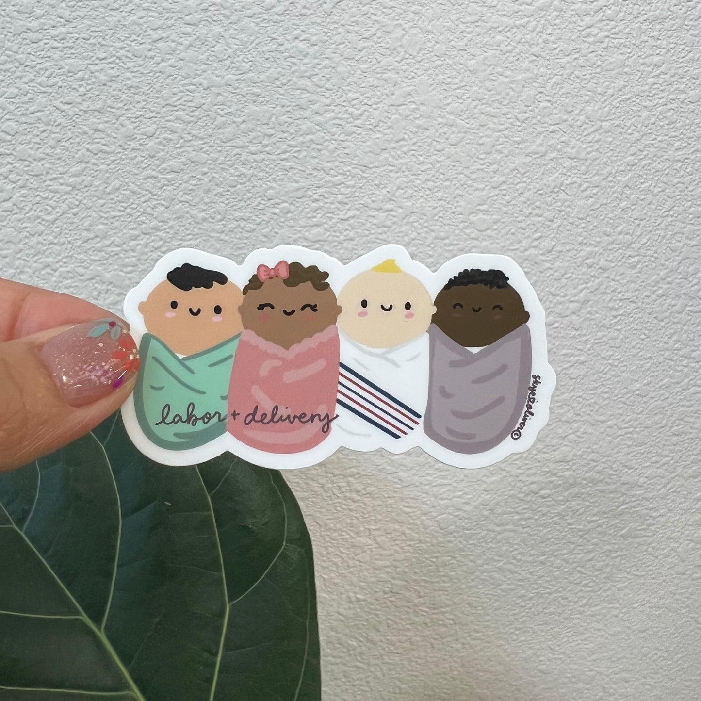 L&D Babies Sticker