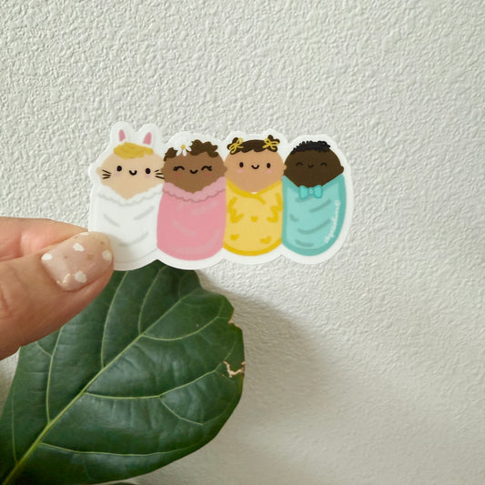 SPRING BABIES Sticker