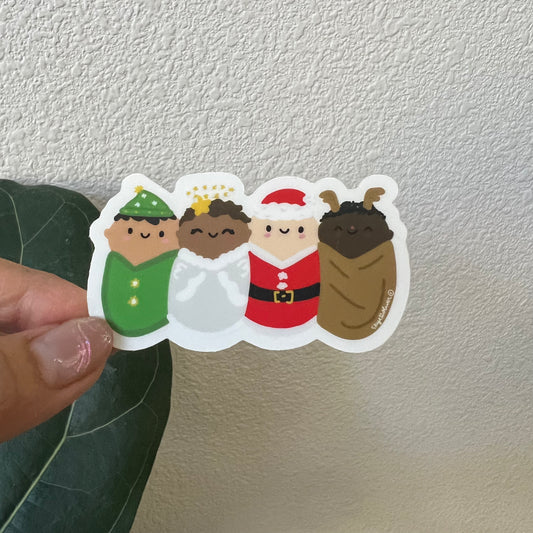 HOLIDAY BABIES Sticker