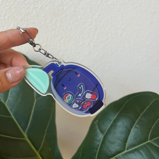 Ambu Bag Shaker Keychain