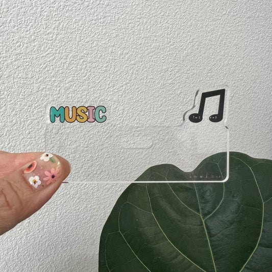 Badge Topper: MUSIC