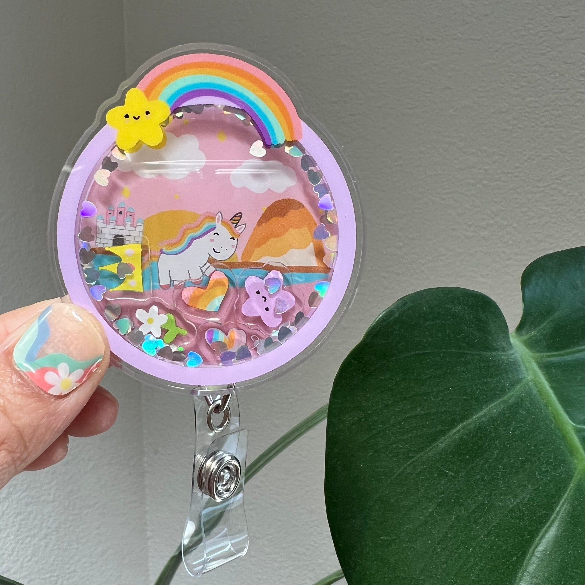 💖NEW ARRIVALS!💖 Shaker Badge Reels filled with glitter or tiny