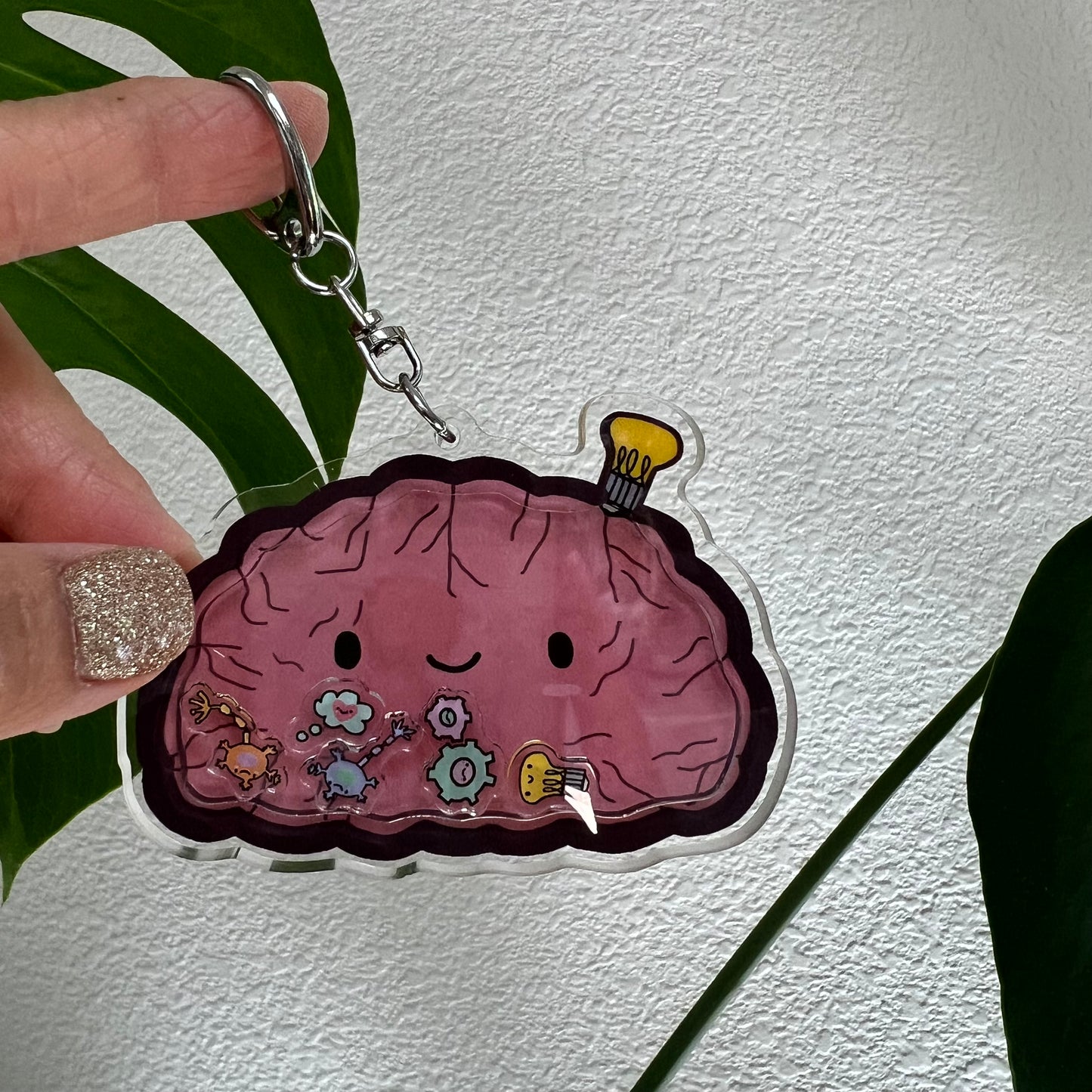 Brain Shaker Keychain