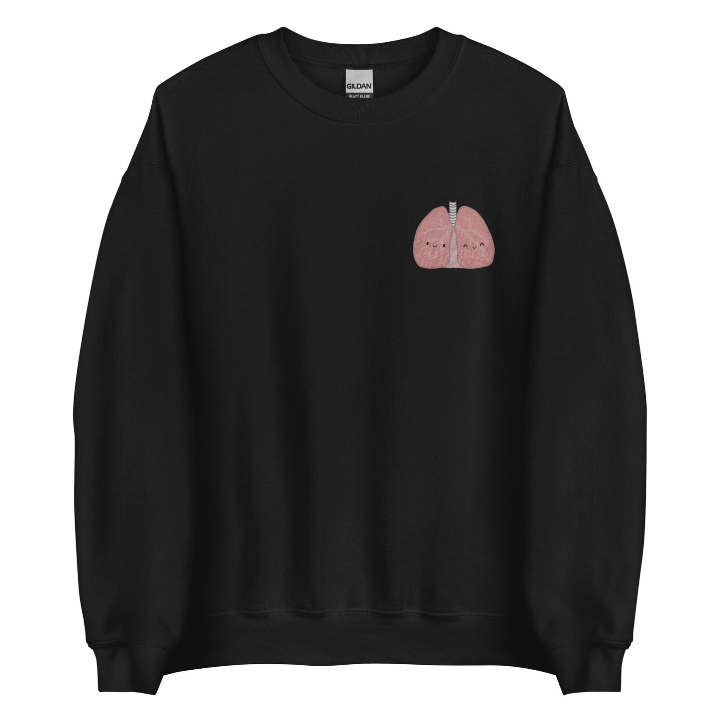 LUNGS Embroidered Unisex Sweatshirt