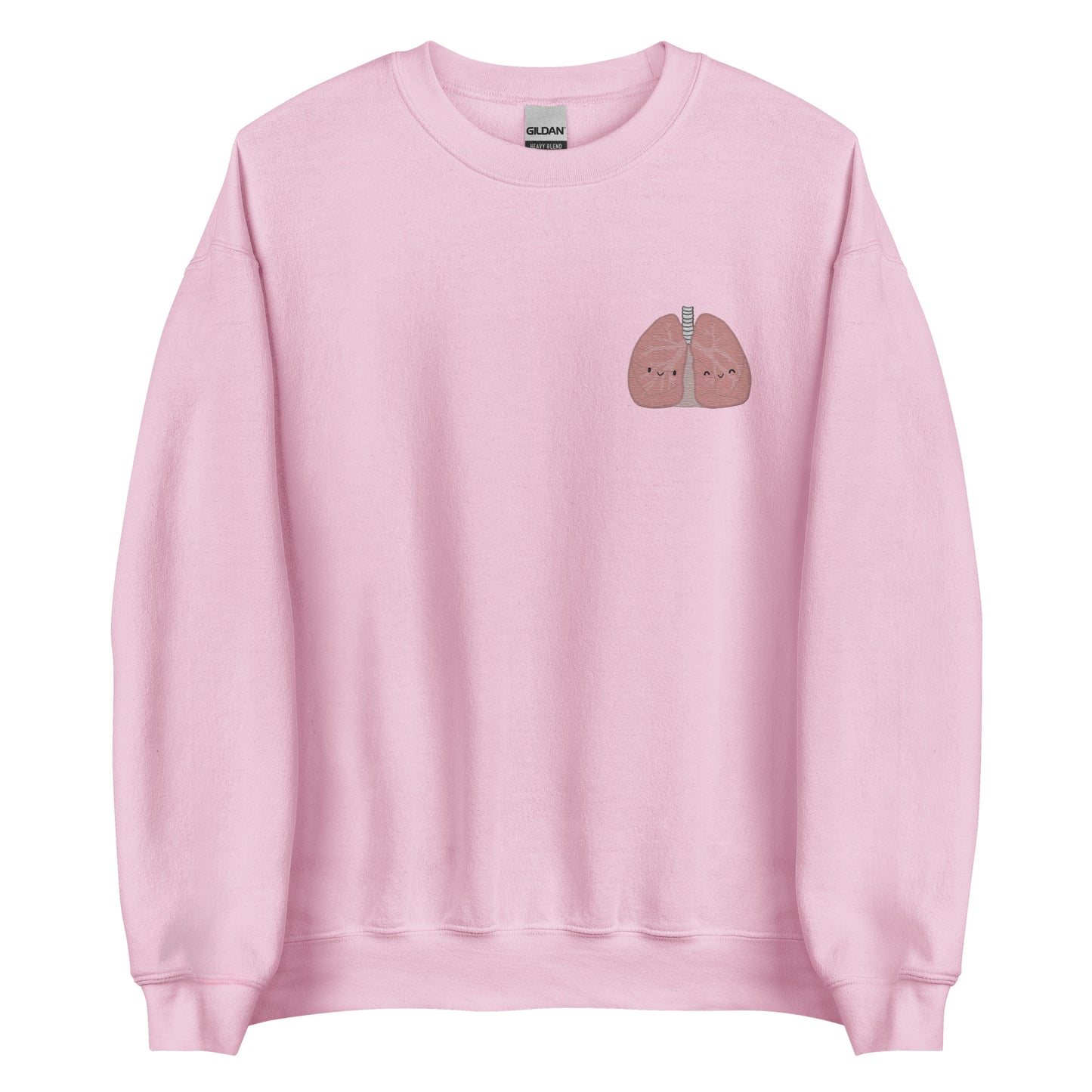 LUNGS Embroidered Unisex Sweatshirt