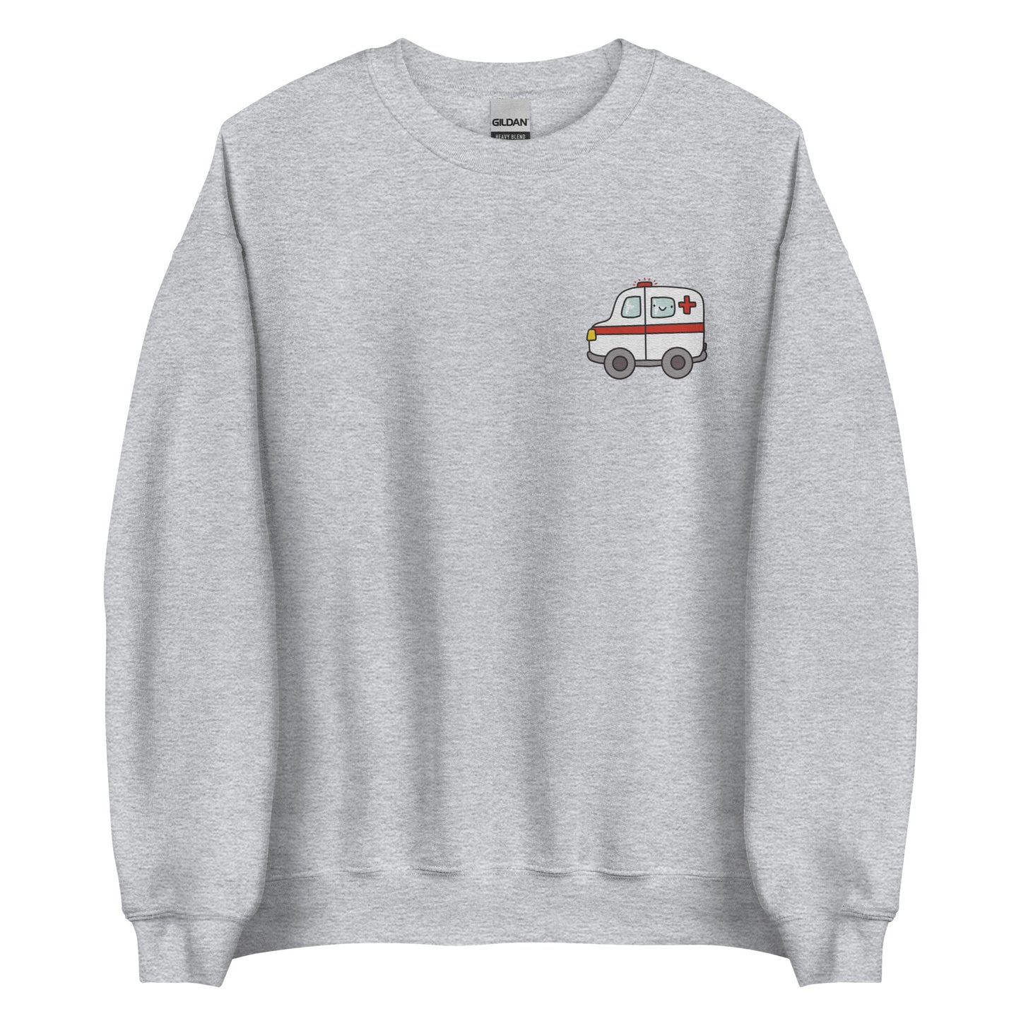 AMBULANCE Embroidered Unisex Sweatshirt