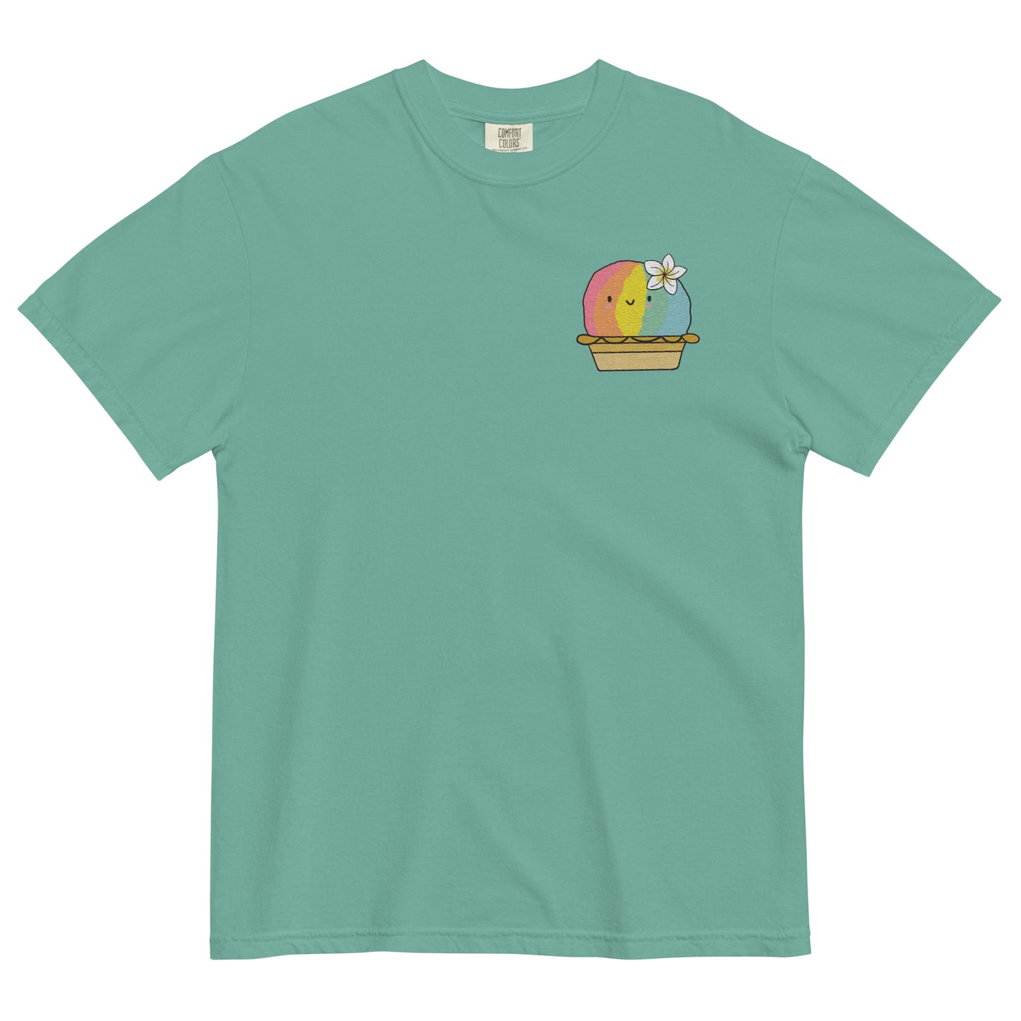 SHAVED ICE Embroidered Unisex garment-dyed T-shirt