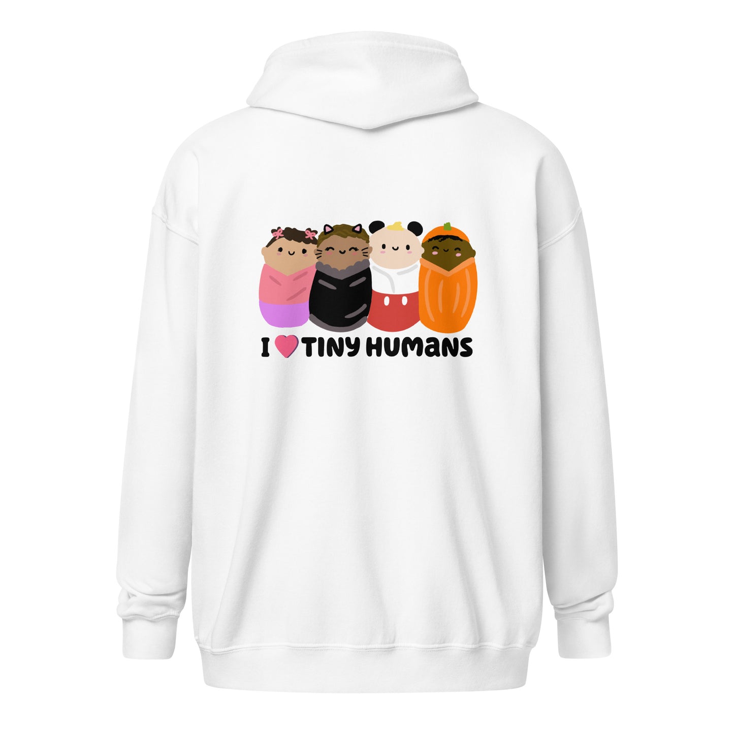 I Love Tiny Humans Unisex Hoodie