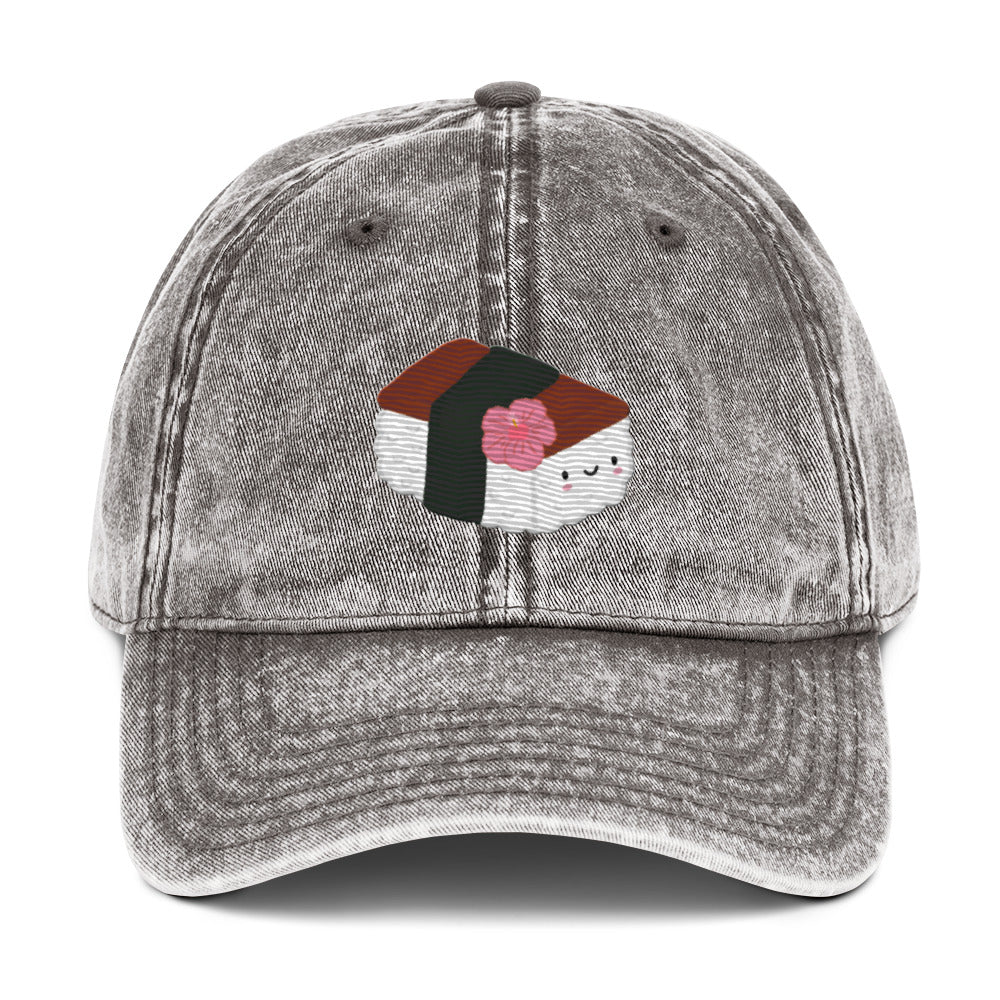 SPAM MUSUBI Vintage Cotton Twill Cap