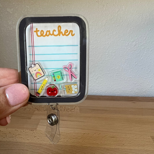 Shaker Badge Reel: Teacher Option ONE