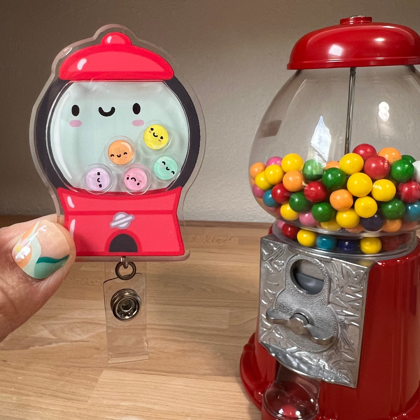 Shaker Badge Reel: Gumballs